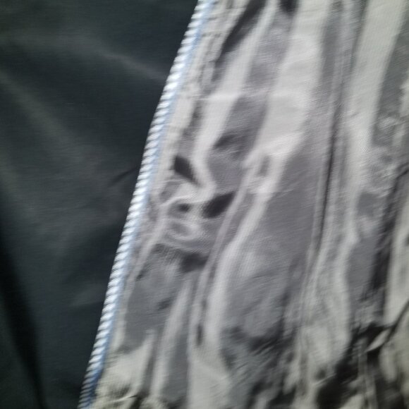 Banana Republic Black Trench Coat with Belt Size Medium - Picture 4 of 5